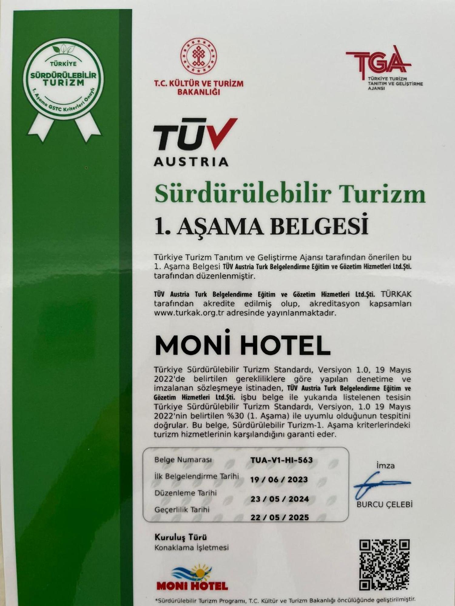 Moni Hotel Marmaris Bagian luar foto